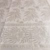 Leinen-Serviette antik, Damast, große Serviette