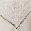 Serviette antik, Leinen, Damast, Jugendstil