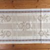 Art deco Leinen-Handtuch 238. Antik, Leinen-Geschirrtuch