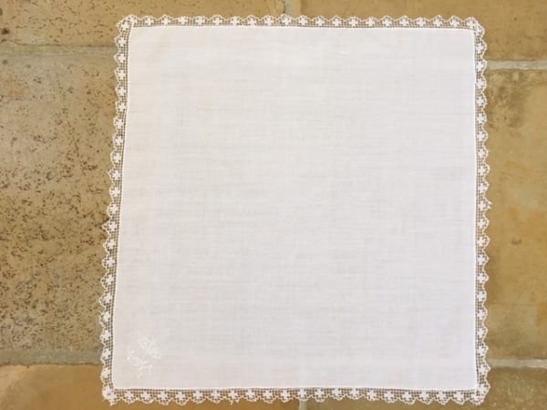 12 Servietten mit Spitze | 1191 – Bild 4