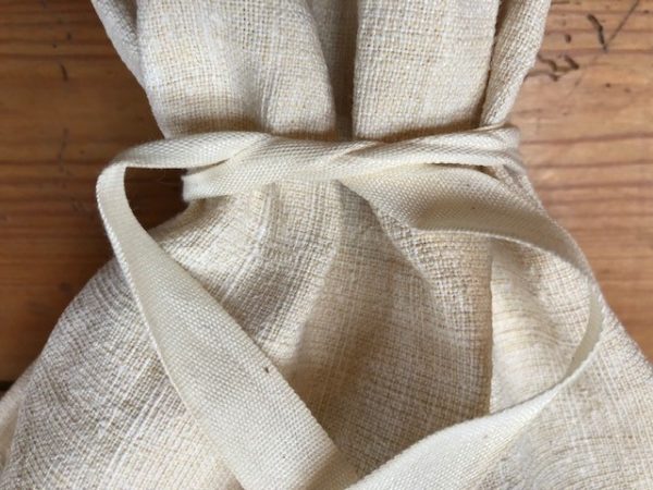 Leinen-Brotbeutel mit Baumwollband | 2066 – Bild 2