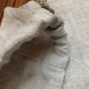 Leinen-Turnbeutel mit Leder | 2044 – Bild 5