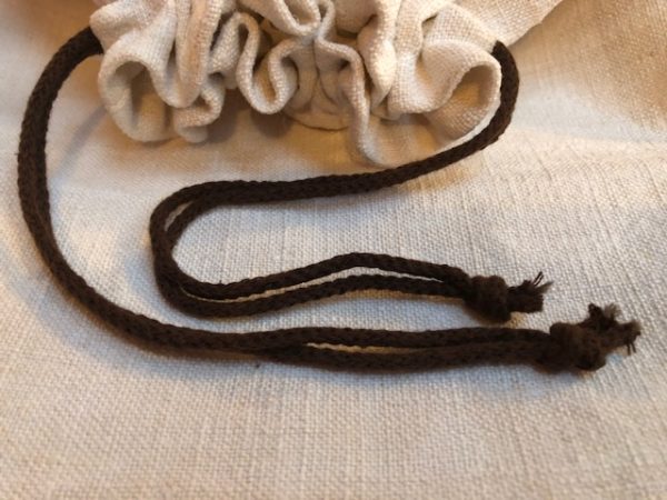 Leinen-Beutel mit farbiger Kordel | 2073 – Bild 6