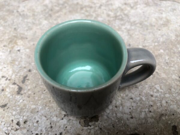 Espressotasse grau-grün | K 3 – Bild 3