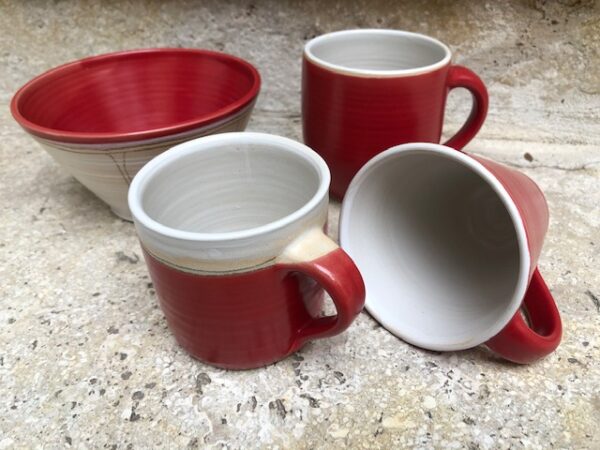 Schale rot | K 12 – Bild 3
