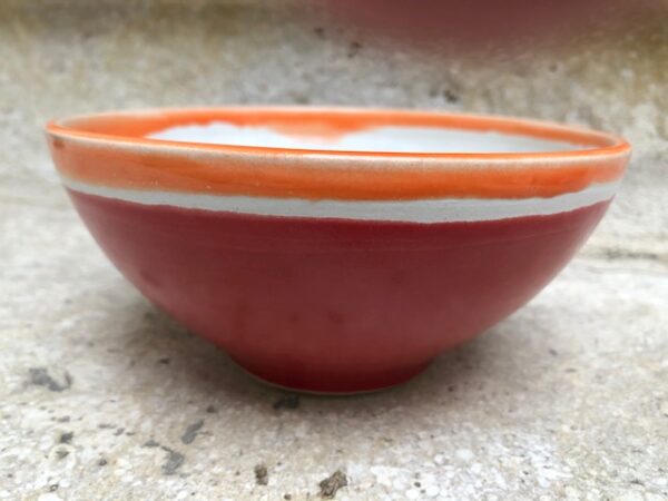 Schale rot-orange | K 19