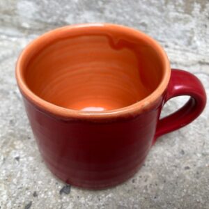 Becher rot-orange | K 16