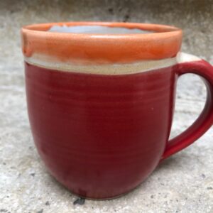 Becher rot-orange | K 18