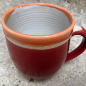 Becher rot-orange | K 18