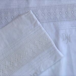 2 Kopfkissen mit Spitze | 2271