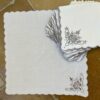 12 Servietten mit Stickerei | 2577