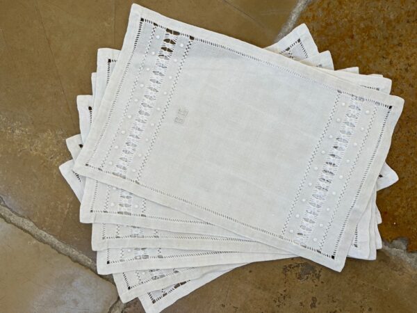 5 Leinen-Servietten, Tischsets | 2579 – Bild 3