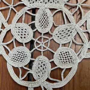 Jugendstil-Tischdecke aus Spitze | 2886