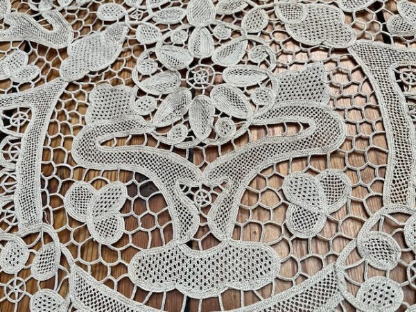 Jugendstil-Tischdecke aus Spitze | 2886 – Bild 5