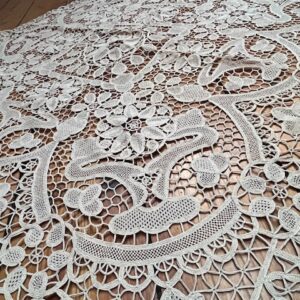 Jugendstil-Tischdecke aus Spitze | 2886