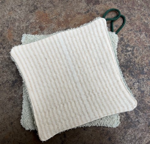 2 Waschtücher Leinen & Frottee | 2933